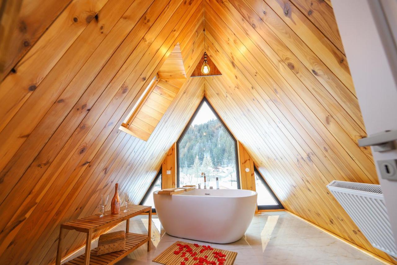 Cabana Cozy Cabin A Frame Topliţa Dış mekan fotoğraf